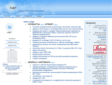 Tablet Screenshot of i-net.pl